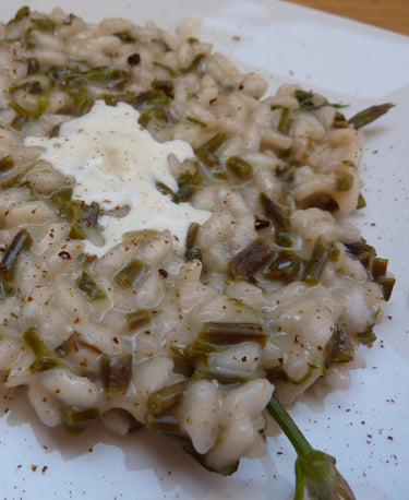 foto ricetta Riso con Luppolo Selvatico e Pepe del Bengala (Veneto) 