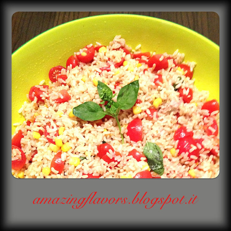 Insalata di riso integrale 