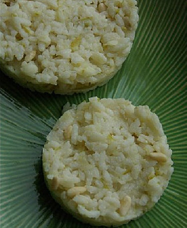 foto ricetta Riso con mela e pinoli 