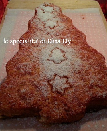 foto ricetta Riso al forno a forma di albero di Natale 