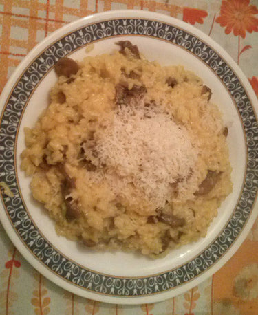 foto ricetta Riso allo zafferano e funghi - Riso Gallo 