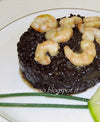 foto ricetta Riso Nero con gamberetti e brandy 