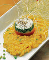 foto ricetta Riso Carnaroli con porri, pistilli di zafferano e filetto di branzino affumicato 