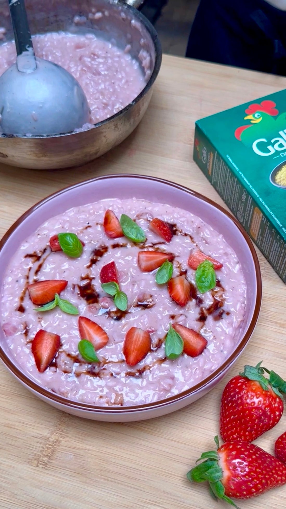 STRAWBERRY RISOTTO 