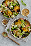 foto ricetta Insalata di Riso Nero colorata con agrumi, feta e salsa alle noci 