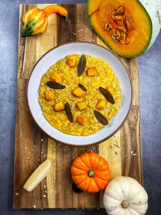 PUMPKIN & SAGE 3 GRAINS RUSTICO RISOTTO 