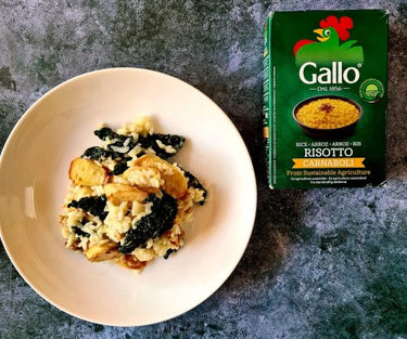 ROASTED PARSNIP, CAVOLO NERO & WALNUT RISOTTO 