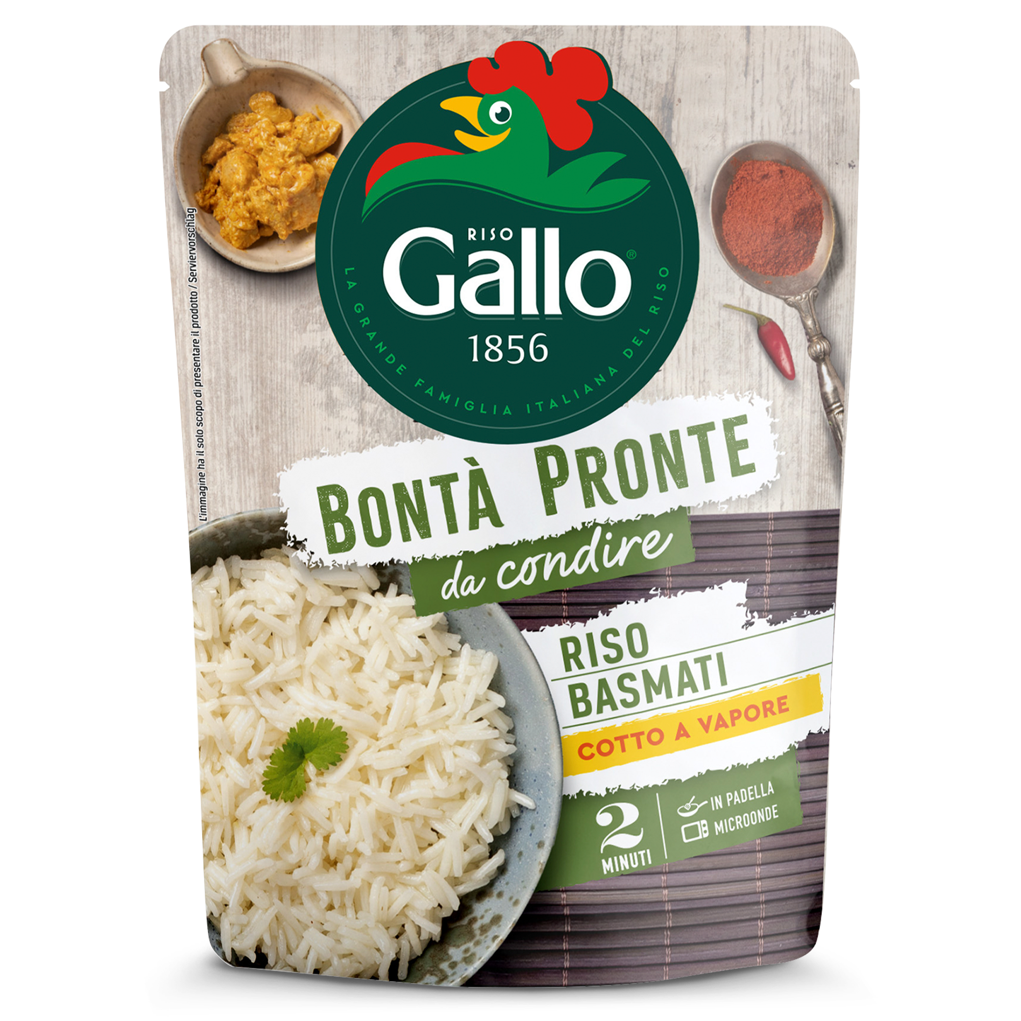 Bontà Pronte Riso Basmati in 2 minuti 