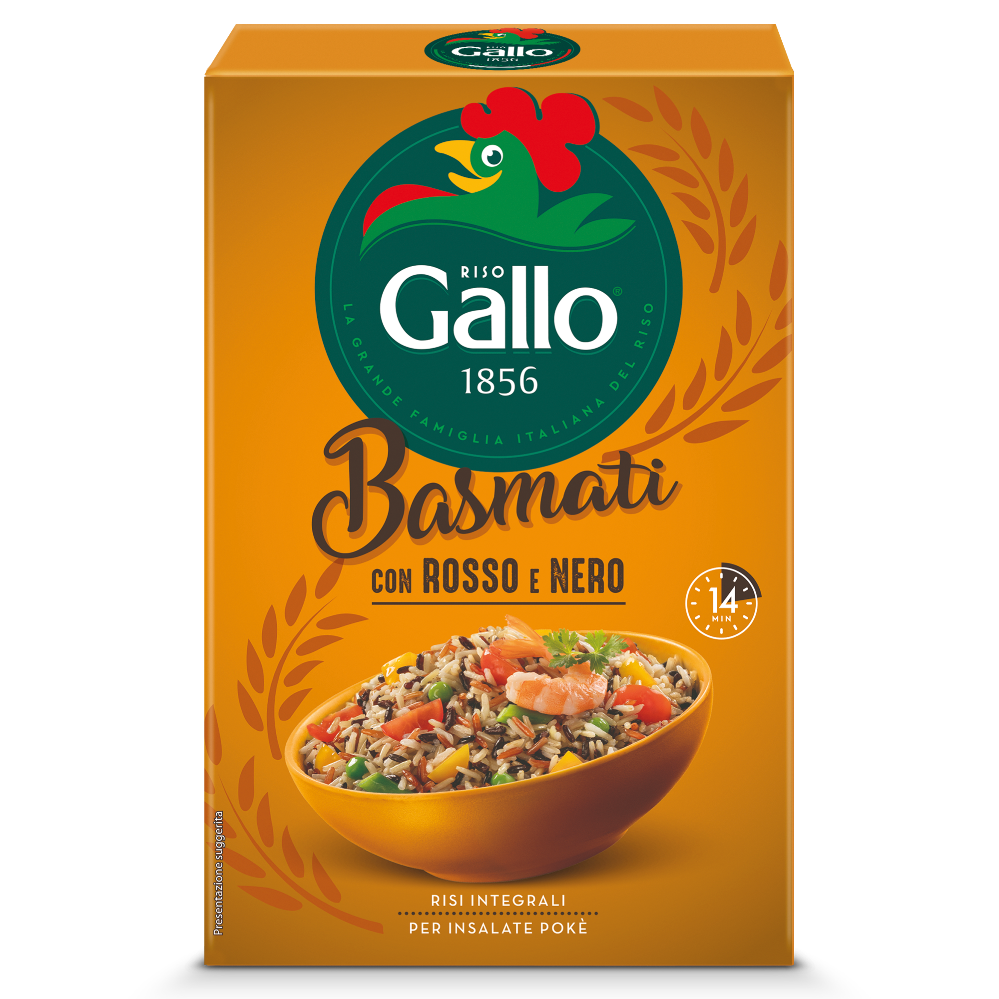 RISO BASMATI CON ROSSO E NERO da filiera certificata 