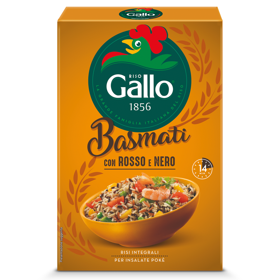 RISO BASMATI CON ROSSO E NERO da filiera certificata  Video1