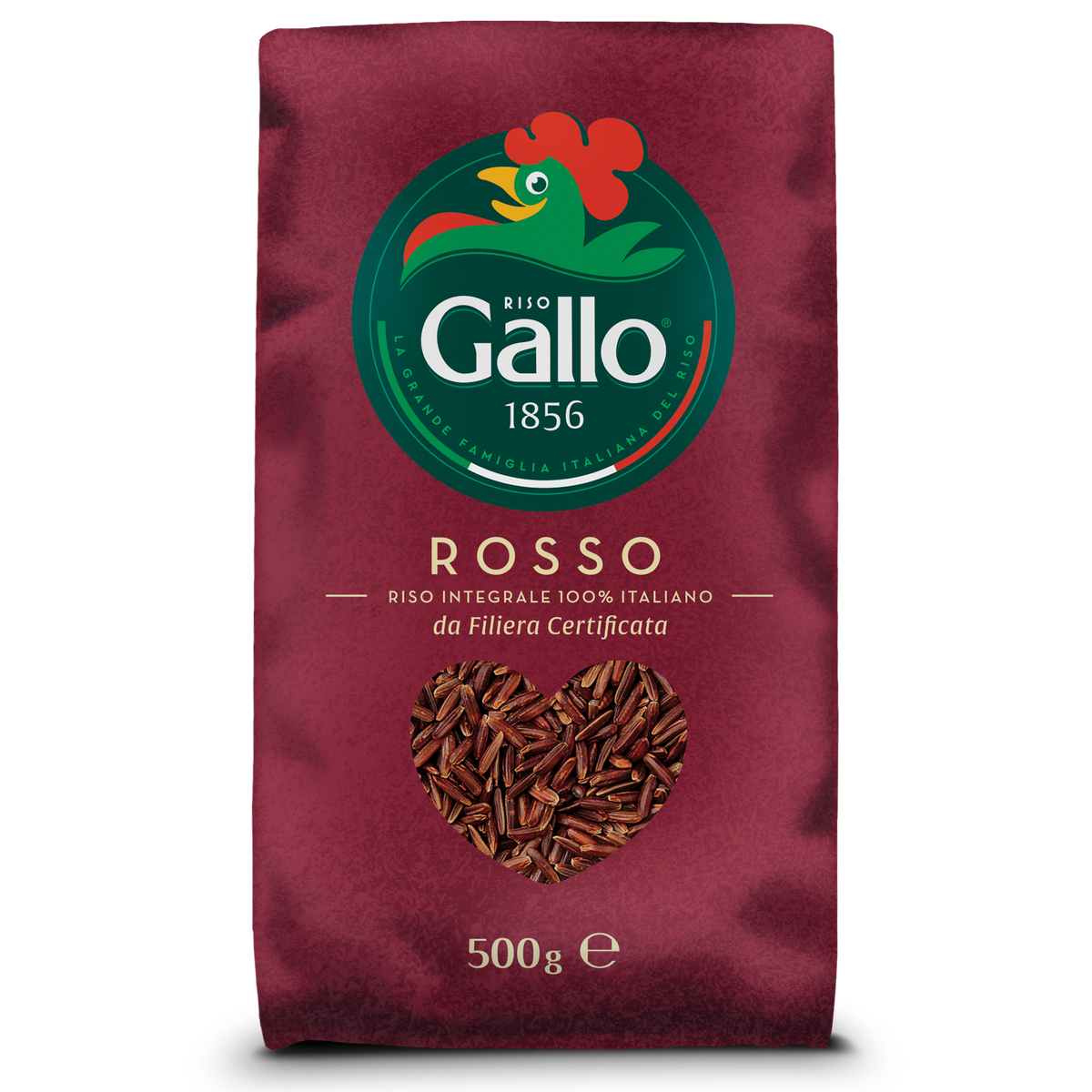 RISO ROSSO integrale DA filiera certificata 