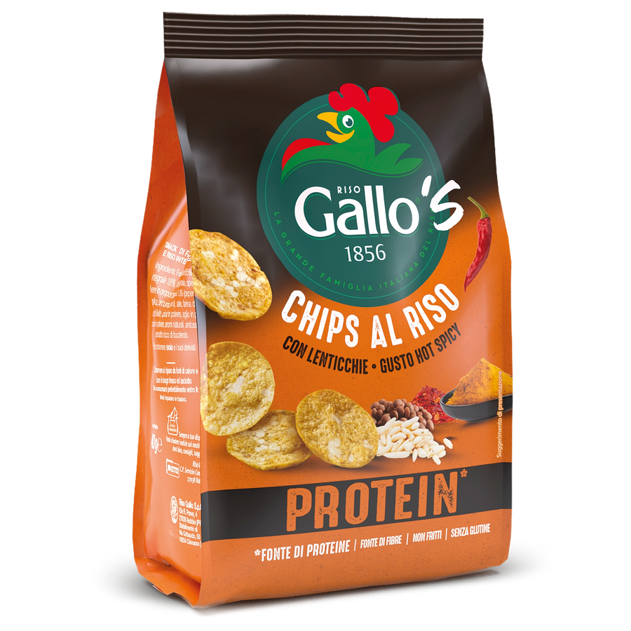 GALLO'S CHIPS PROTEIN GUSTO HOT SPICY  Video1