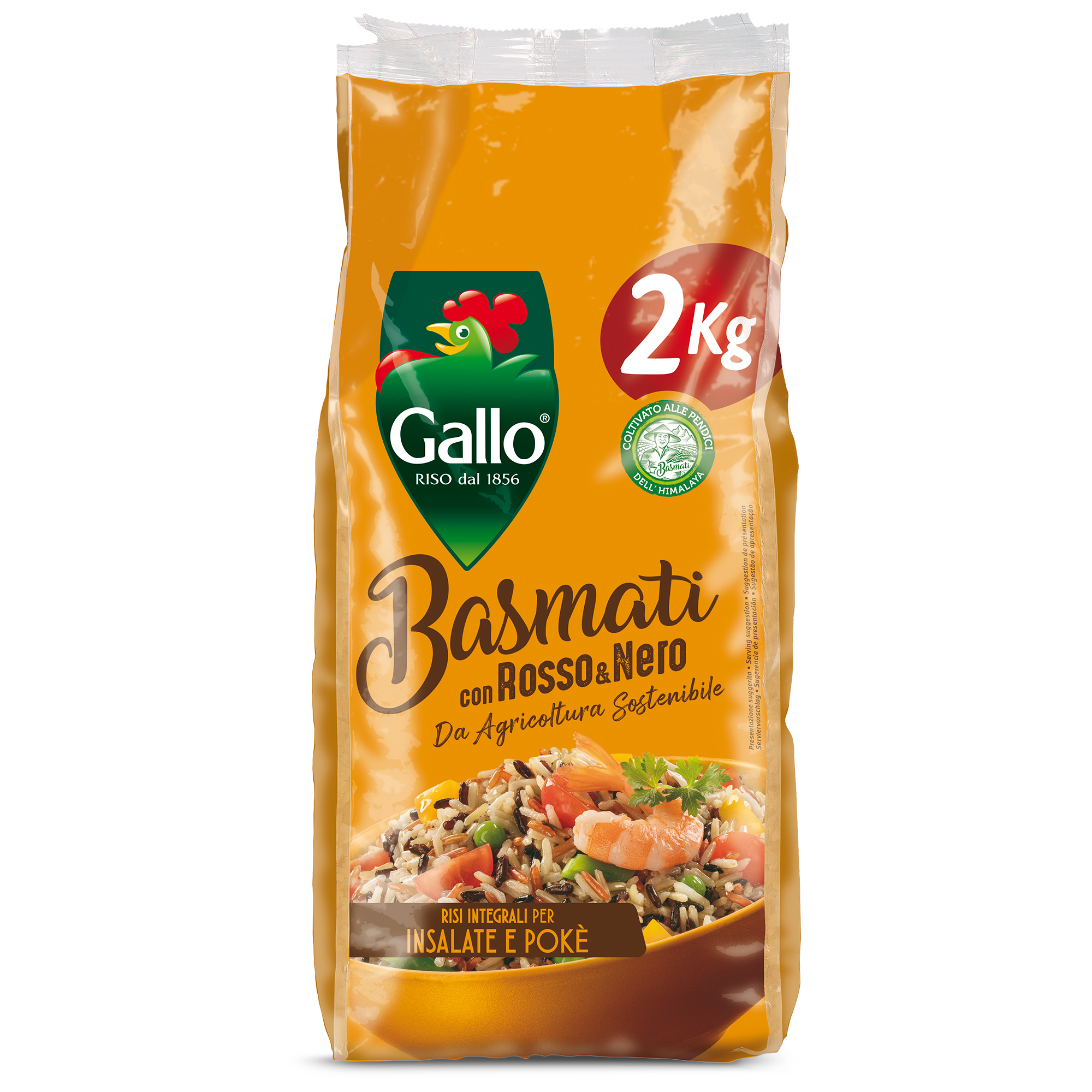 riso basmati mix rosso e nero riso gallo 
