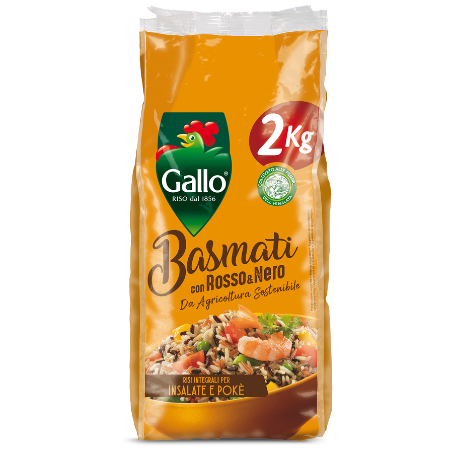 riso basmati mix rosso e nero riso gallo  Video1