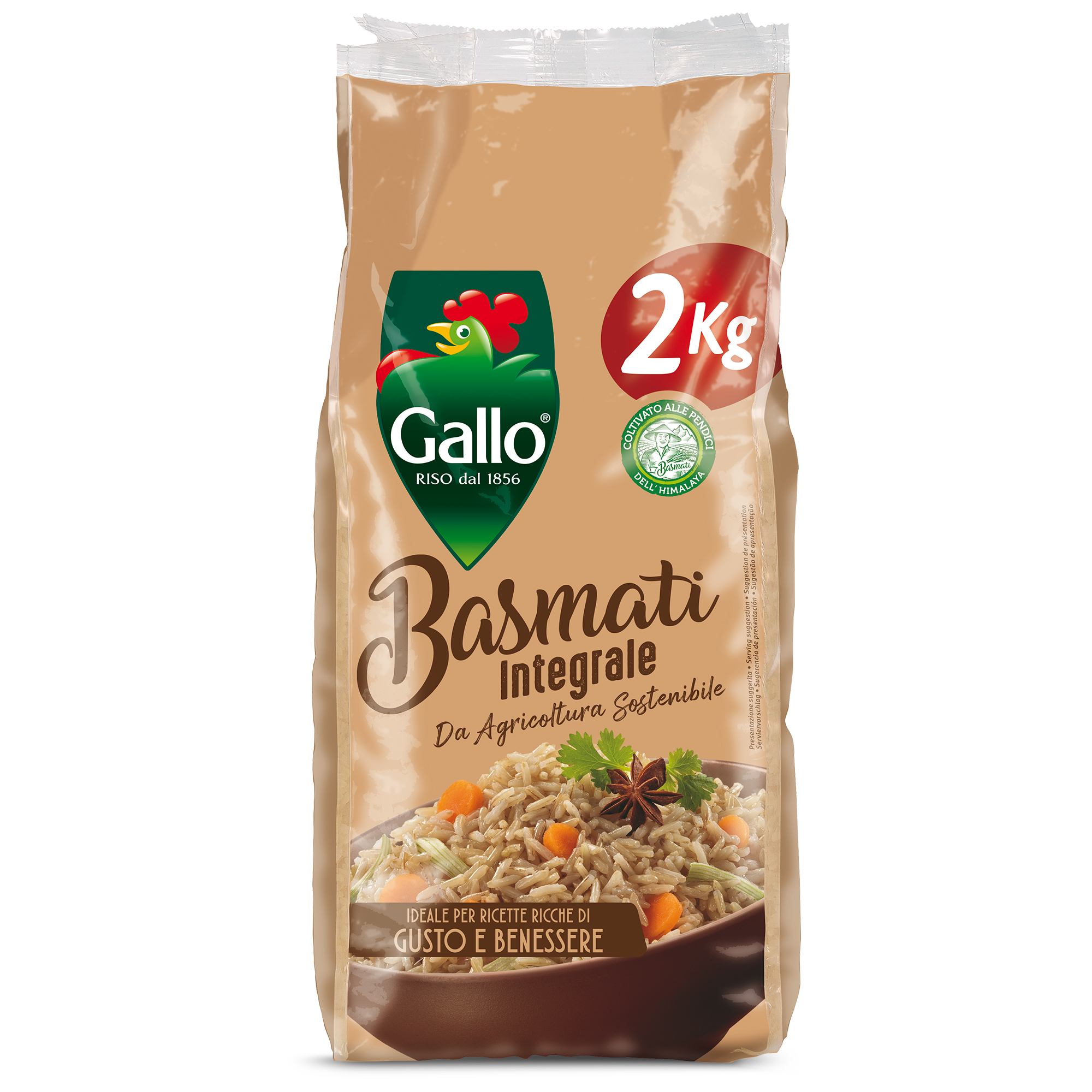riso basmati integrale riso gallo 