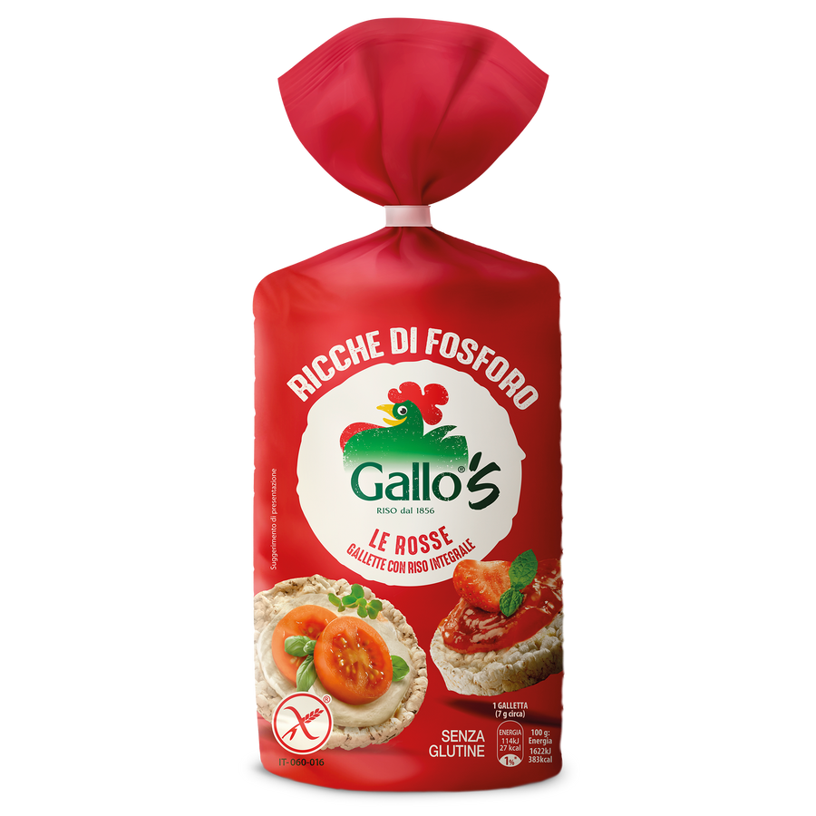 gallette rosse con riso integrale riso gallo  Video1