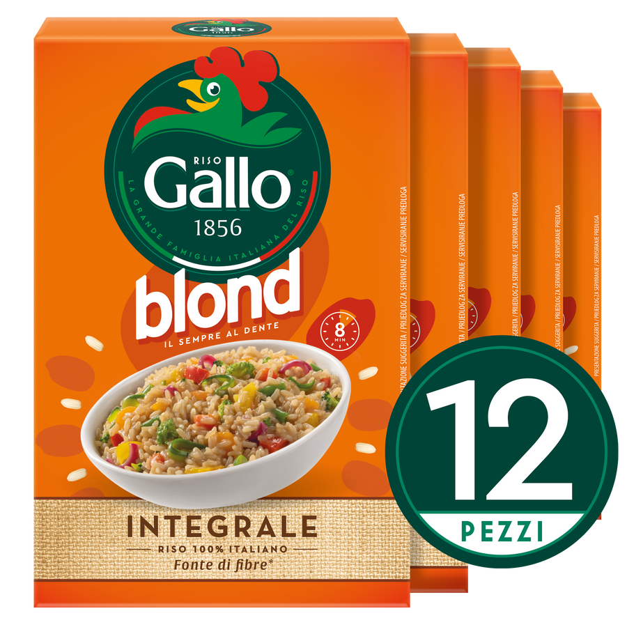 riso blond integrale 8 minuti riso gallo  Video1