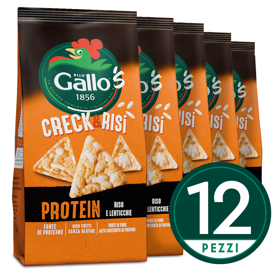 gallo's creck&risi protein riso e lenticchie outlet riso gallo  Video1