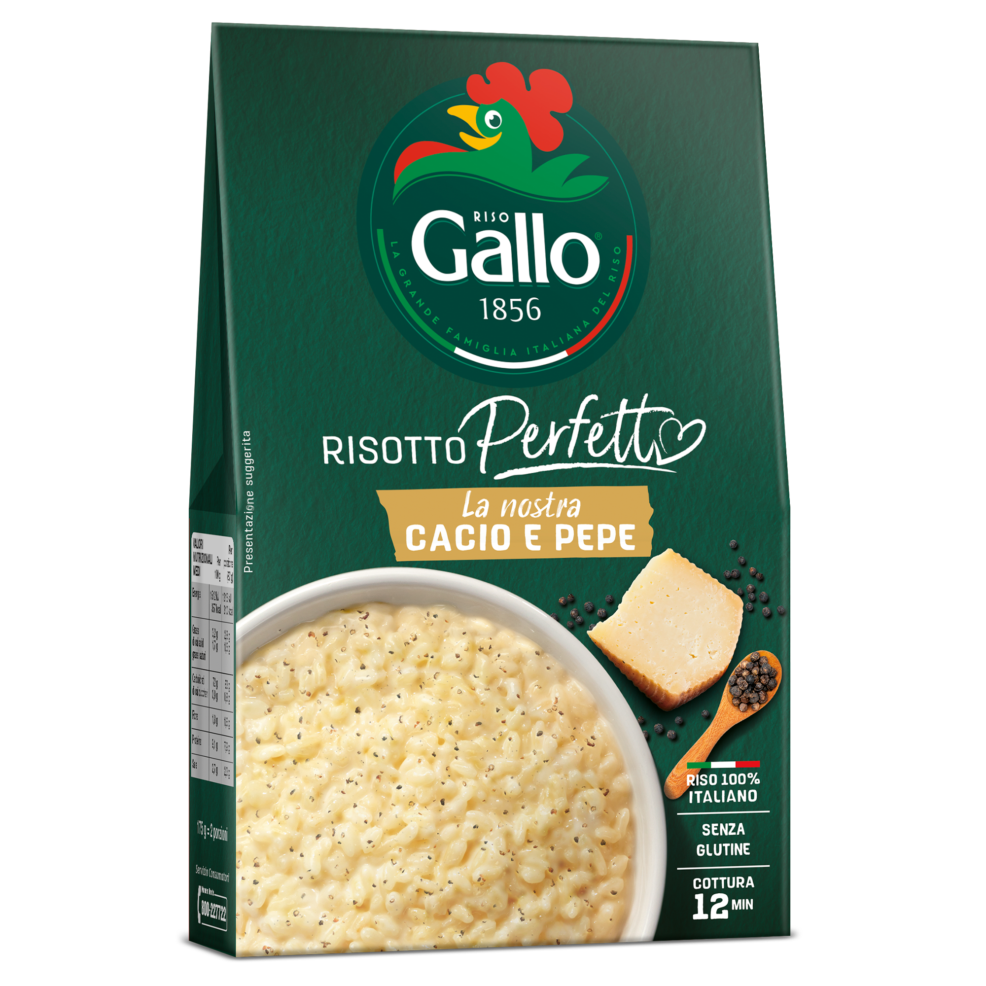 risotto perfetto cacio e pepe riso gallo 