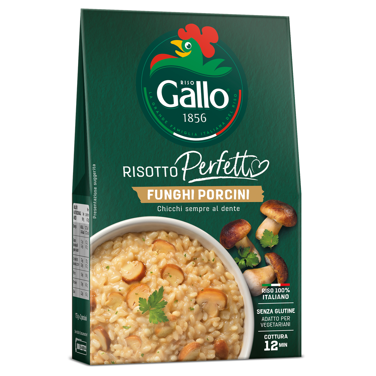risotto perfetto funghi porcini riso gallo 