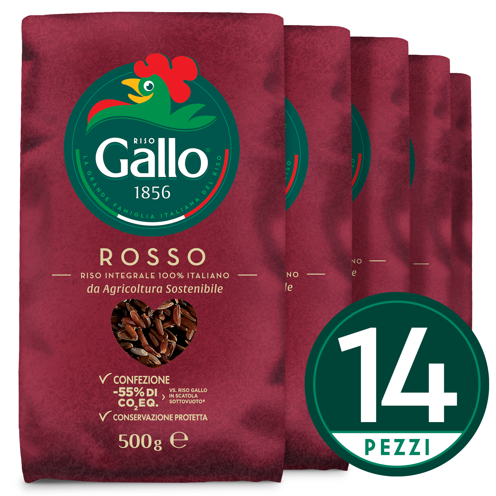 riso rosso da agricoltura sostenibile outlet riso gallo 