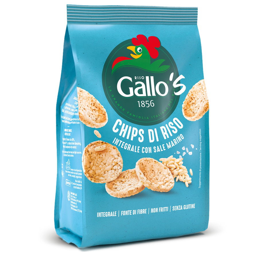 GALLO'S CHIPS con Riso Integrale e sale marino  Video1