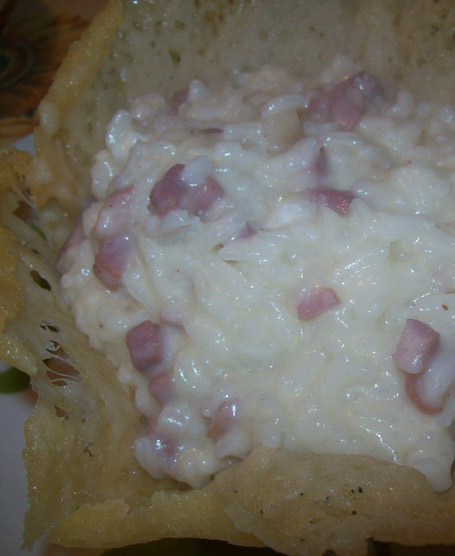 risotto con pancetta