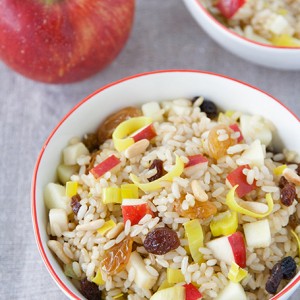 Risotto alle mele