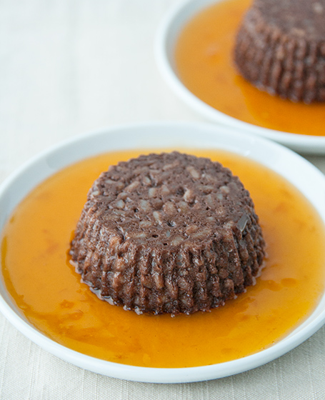 Tortino di riso e cioccolato