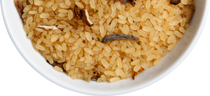 riso pronto ai funghi