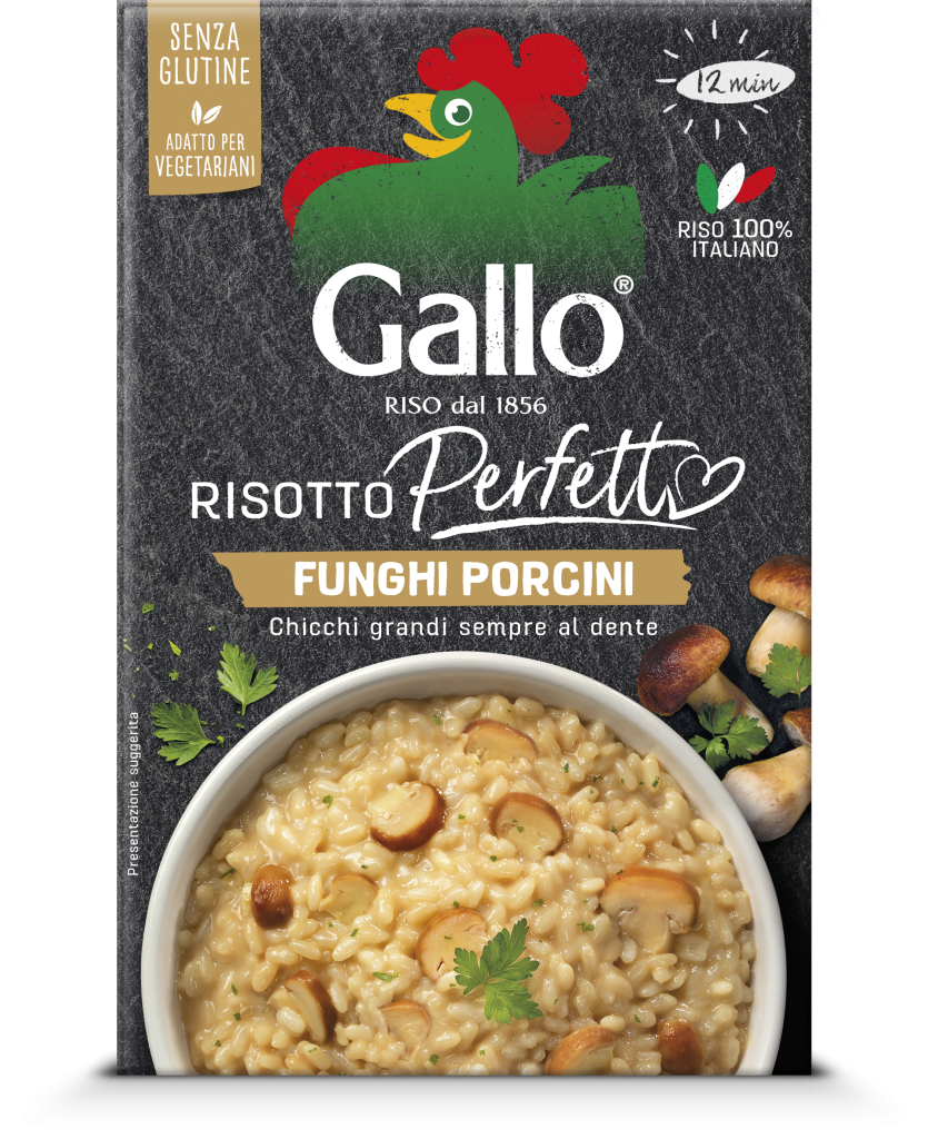 RISOTTO PERFETTO FUNGHI PORCINI Riso Gallo